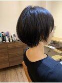 黒髪ショート