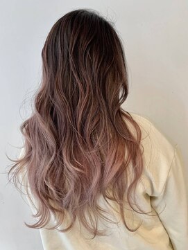 シエスタ バイ アンブルリュクス(siesta by amble luxe) ローズピンクグラデーション