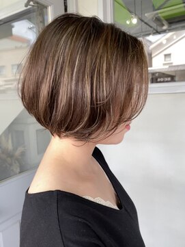 ヘアーワークスヴィクサス 諫早店(HAIR WORKS VIXUS) 【VIXUS 持永早紀子】ナチュラルボブ