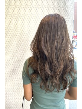 エル(EL by green) 《tomi》カフェオレグレージュ×ロングレイヤー