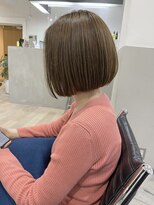 オウル(Owll) ◆◇前下がりボブアプリエカラー オリーブグレージュ◇◆