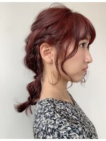 リコ ヘアアンドリラクゼーション 名駅店(LICO HAIR＆RELAXATION) {LICO]ゴムだけ簡単アレンジヘアby碇山　光一郎