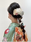 【kicca】成人式アップスタイル