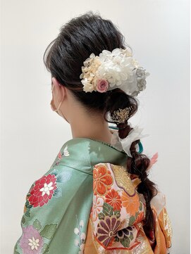 キッカ(kicca) 【kicca】成人式アップスタイル