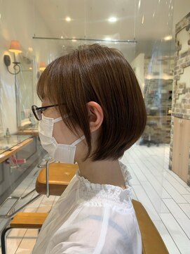 ネオリーブ ジューク 日吉店(Neolive JuQ) 【くびれヘア☆】 大人ショートボブ