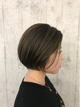 ナンバー デセオ 吉祥寺(N° deseo) 韓国ヘア/マロンベージュ/シースルーバング/くびれミディ