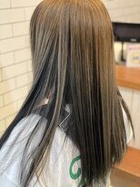 オーブ ヘアー リリー 博多2号店(AUBE HAIR lily) 逆インナーカラー