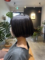 ヘア サロン ルート 幕張(Hair Salon ROUTE)&nbsp;《大人可愛い》20代30代40代ナチュラルボブ　【ROUTE幕張店】
