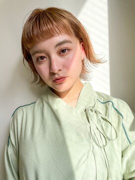 イオエ(ioe) イメチェン/外ハネボブ/ワイドバング/ブルーブラック/美髪