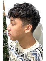 ステアケース 武蔵小杉店(stair:case)&nbsp;簡単セット/メンズツーブロック/スパイラルパーマ/20代30代40代