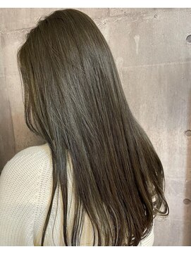 エクラートリアン 藤沢店(ECLART Lien) オリーブカラー[藤沢/髪質改善]
