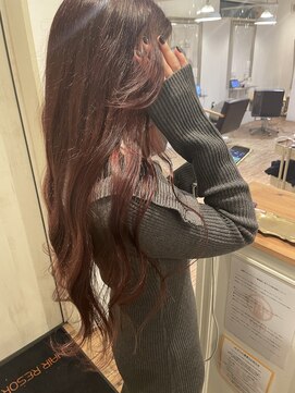 ヘアリゾートユア 新大久保店(hair resort YuA) ピンクブラウン
