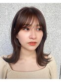 大人可愛いくびれミディアム♪