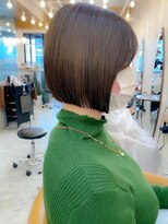 ロンドシエル 横浜(Lond ciel)&nbsp;髪質改善ボブ×ヘルシースタイル【横浜】グレーベージュ