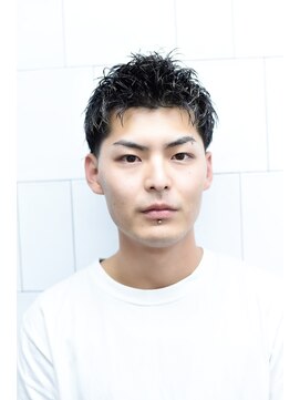 メリケンバーバーショップ コウベ(MERICAN BARBERSHOP KOBE) 束感ショートヘア