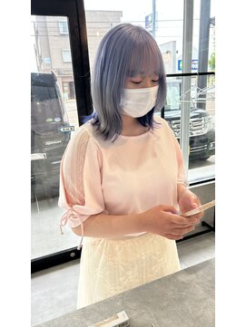 ムード タテマチ(mood tatemachi) ダブルカラー高明度ラベンダーブルー