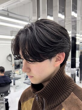 メンズヘアセンス 渋谷(MEN'S HAIR SENSE) ニュアンスパーマ/韓国マッシュ/ダークアッシュ/ベリーショート