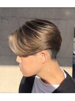 スキル(SKILL)&nbsp;【SKILL】ツーブロック刈り上げショートメンズパーマハイライト