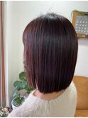 切りっぱなしボブ
