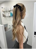 hair arrange*