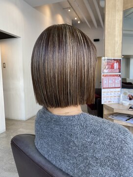 ロックワークオレンジ 西中島店(ROCK WORK ORANGE) 【お洒落な大人女性にオススメ】 ショートボブ