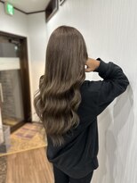 フロレゾン(florasion) アッシュブラウン×プルエクステ」