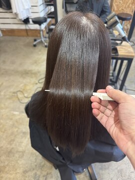 ベルベット(velvet) 髪質改善カラー