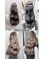アース センター南店(HAIR&MAKE EARTH) 20代30代大人可愛い韓国風うる艶髪質改善ヘアスタイル