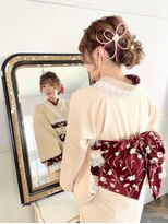 ゆるふわシニヨン