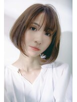 リスボーン(RESBORN) 【20,30代ナノバブルで艶髪のクセでも収まりのいいボブに】