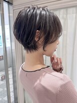 ハピネス クローバー 八木店(Happiness CLOVER) マッシュショート　アッシュカラー　白髪ぼかし　髪質改善　八木