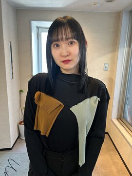 ユヌ(Une) Kotaro ネイビーブラックとワイドバング