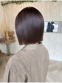 切りっぱなしボブ/髪質改善oggiottoトリートメント