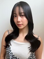 トリッカ シブヤ(TRICCA SHIBUYA)&nbsp;韓国ワンホンロングミディアムレイヤー小顔髪質改善艶カラー