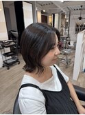 【若松采実】ボブカット&地毛風カラー
