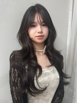 リッカ(LICCA) 【LICCA 伊崎優李】韓国ヘア/レイヤーカット/前髪/姫カット