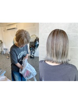 カラー技術の高さが自慢のサロン！どんなカラーもお任せ下さい◎あなたの魅力を最大限に引き出します♪