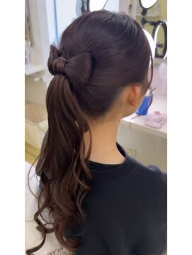 マニョン(manyon) ポニーリボン