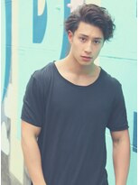 ワースホワイル(WORTH WHILE)&nbsp;刈り上げセンターパートサーフカール波巻きツイストスパイラル