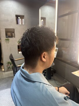 ニマルニーニー バイ ヤスオカ(2022 BY YASUOKA) 20代　ショート　ツーブロック