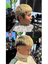 カットクラブロイヤルヴォックス(CUT CLUB ROYALVOX)&nbsp;スキンフェード×2ブリーチ