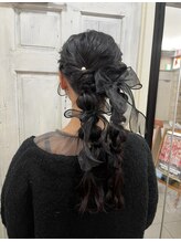 【原の得意スタイル】至福のスパ＆アレンジ◎[癒やし]時間と、気分が上がるヘアアレンジデザイン/髪質改善