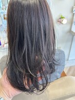 ウィル 野田阪神店(WiLL) ブリーチなしでここまで透ける。ラベンダー×レイヤー