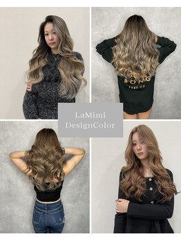 ラ ミミ(La Mimi)の写真/【ヘアカラー認定講師がプロデュースするサロン】トレンドを取り入れ、憧れのヘアカラーに♪
