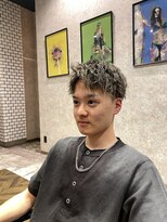 ステレオ ヘアデザイン 安城店(STEREO HAIR DESIGN)&nbsp;ソフトツイスト×ハイライト（7月）