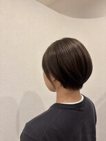 スーリール 戸畑店(Sourire)&nbsp;赤み消し◎バッサリイメチェン丸みショートボブ