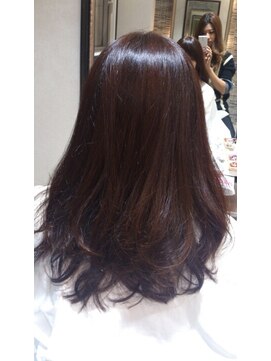 トリコ 都島店(trico) 8レベルアッシュパールブラウン＠ロング【トリコ都島】