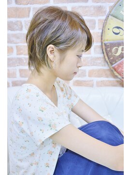 メイズ(MAZE) ふんわり小顔耳かけショートヘアS【メイズ東中野・鍛原志行】