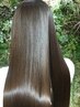 人気No.3【ツヤ感美髪】カット+SHANDORA縮毛矯正+カラー+4stepTR ￥19,000