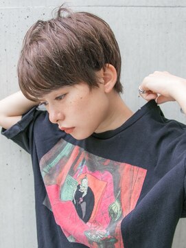 ルティア(Lutia) 襟足すっきり マロンカラー